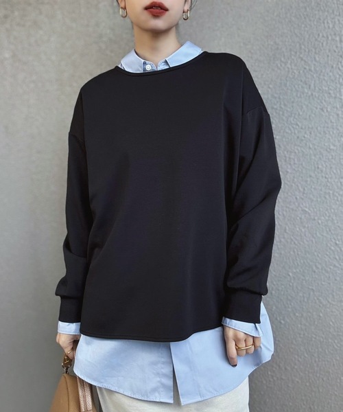 「Emma Taylor」 長袖カットソー FREE ライトベージュ レディース_画像6