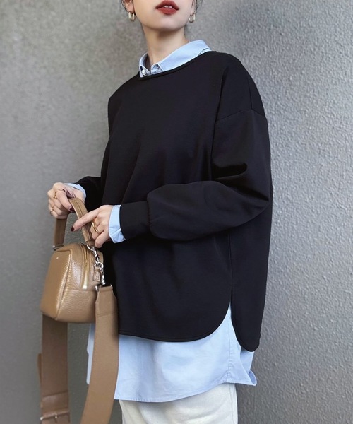 「Emma Taylor」 長袖カットソー FREE ライトベージュ レディース_画像7