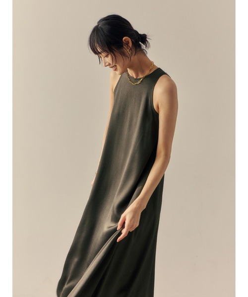 anuans（アニュアンス） ワンピース ヴィンテージサテンアメスリ