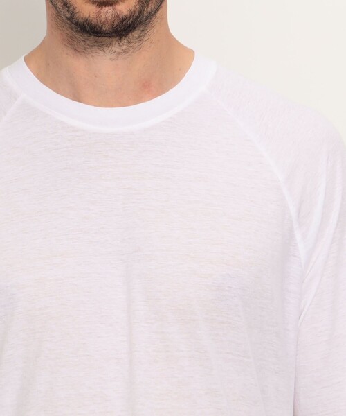 「JAMES PERSE」 長袖Tシャツ 2 ホワイト メンズ_画像9