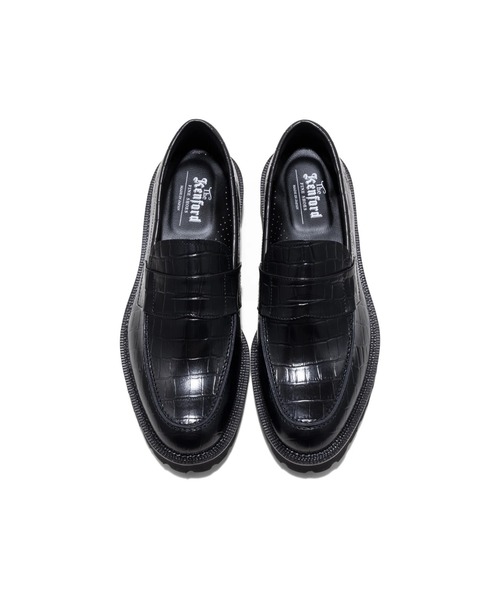 The Kenford Fineshoes ローファー NEW CLASSIC COIN LOAFERS BLACK