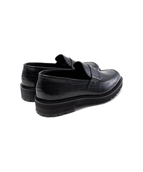 The Kenford Fineshoes ローファー NEW CLASSIC COIN LOAFERS BLACK