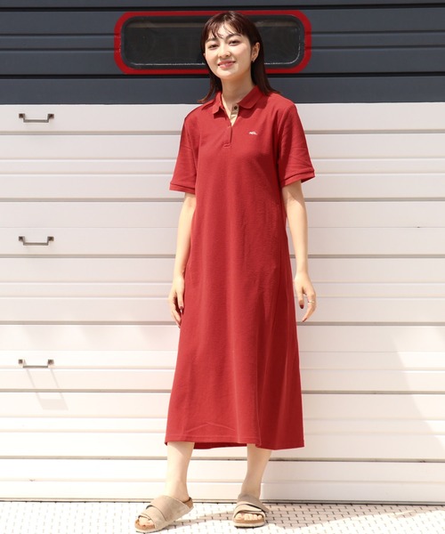 「KRIFF MAYER Lady's Collection」 半袖ワンピース LARGE ホワイト レディース_画像5