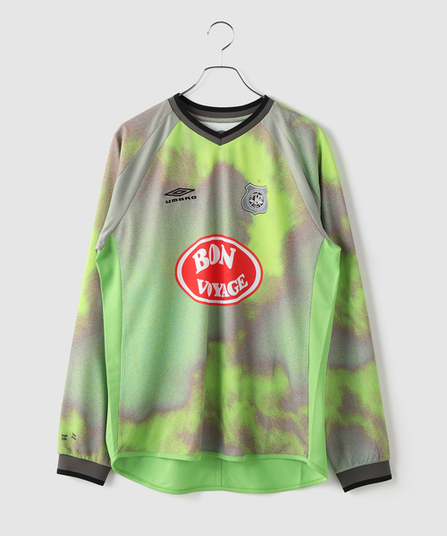 ばすたーbal×umbro LS SOCCER JERSEY size L bal（バル） tシャツ × UMBRO LS SOCCER JERSEY メンズ レディース