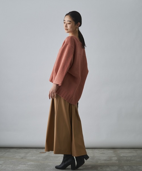 美品 23AW SEVEN TEN by miho kawahito セブンテン タックフリル