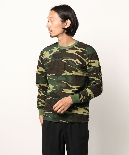 迷彩柄 thermal サーマル　rothco ROTHCO（ロスコ） tシャツ Tシャツ Thermal Knit Underwear Top クルー