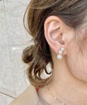 ピアス フローパールピアス レディースの詳細画像2