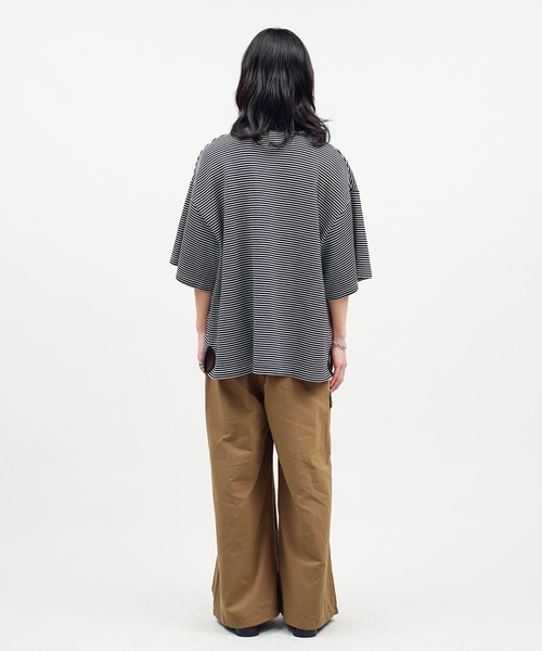 カーゴパンツ　ミリタリー　軍パン　カーキ　リップストップ　茶　ブラウン カーゴパンツ リップストップ ワイド M-65 タイプ ミリタリー