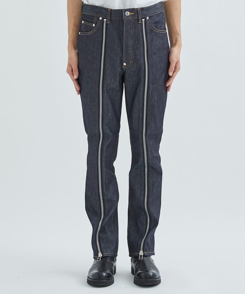 パンツ John Lawrence Sullivan Rigid Denim Pants Rigid Denim Wide Pants