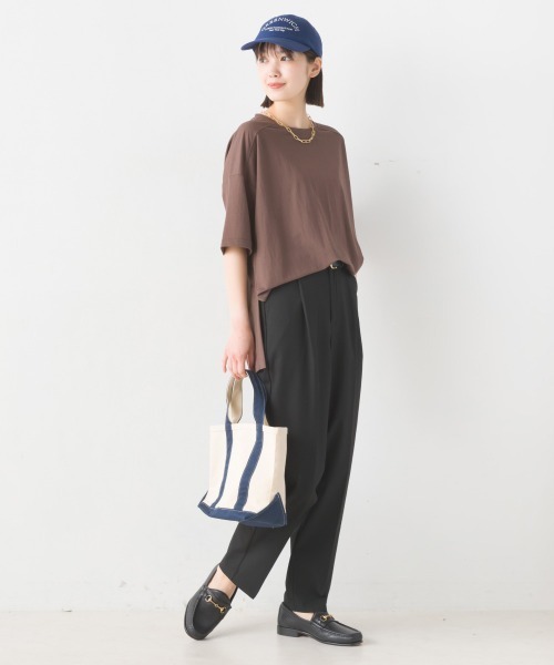 OMNES（オムネス） tシャツ 半袖 接触冷感オーバーサイズ半袖プル