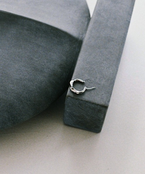 WYM LIDNM ピアス HOOP PIERCE / GRAIN TWIST メンズ レディース