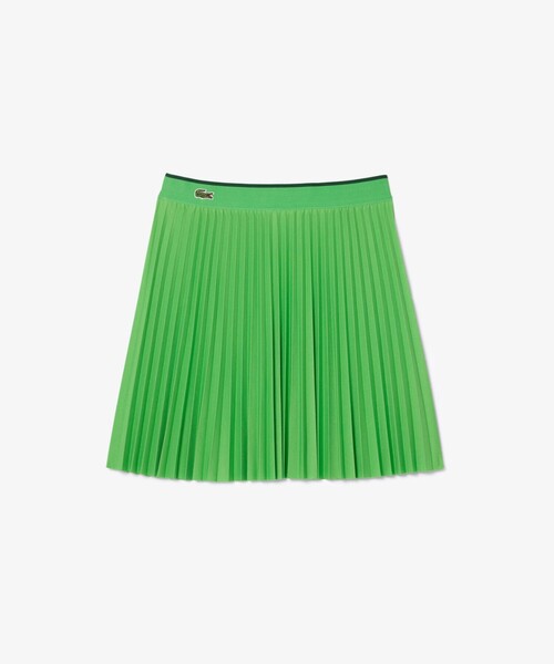 LACOSTE（ラコステ） スカート 配色ウエストプリーツスカート