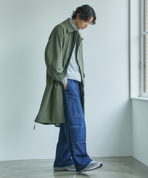 PUBLIC TOKYO ステンカラーコート コート PERTEX 2.5レイヤー