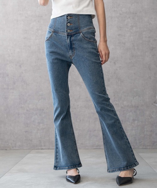 ☆VIP価格☆ SEE BY CHLOE ストレッチフレア デニムジーンズ フレア See by Chloe(シーバイクロエ) デニム・ジーパン