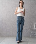 ジーンズ デニム デニムパンツ WEGO/ハイ...の詳細画像3