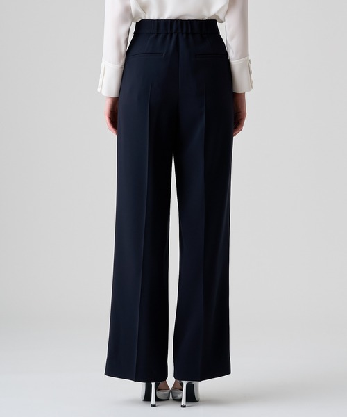 ANAYI アナイ/ワイドパンツ 36 ブライトツイルタックワイドパンツ