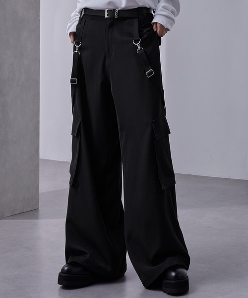 Loose（ルース） スラックス ドレープモード ギミックワイド