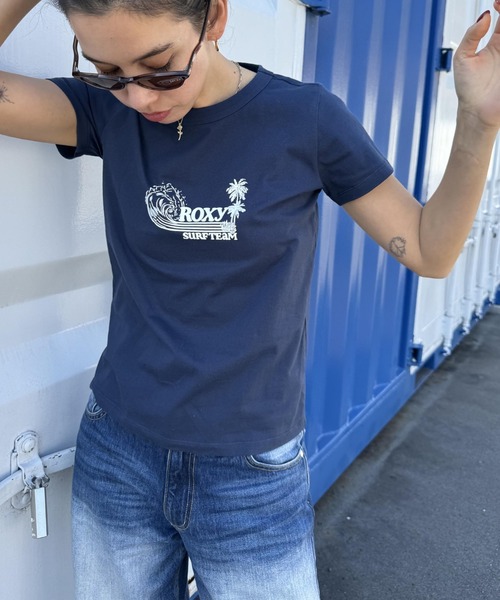 ROXY tシャツ SURF TEAM/ロキシー半袖Tシャツ レディース
