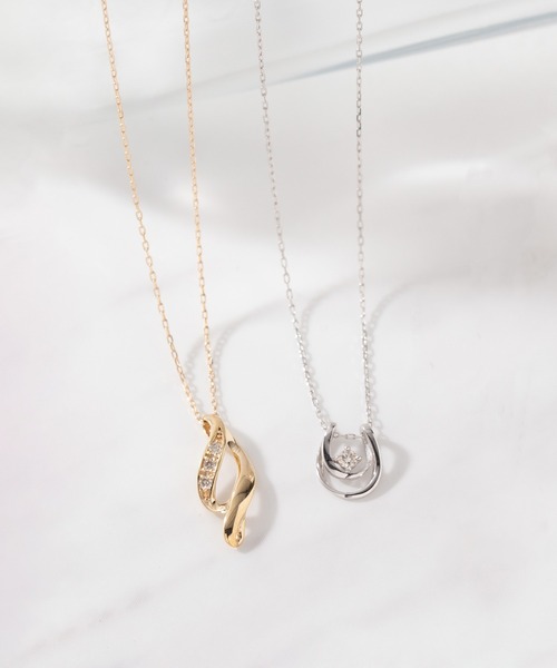 ESTELLE（エステール） ネックレス K10 イエローゴールド ダイヤモンド