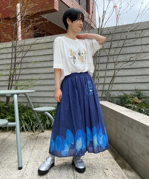 SUPER HAKKA（スーパーハッカ） tシャツ 半袖 スワッグ刺繍Tシャツ