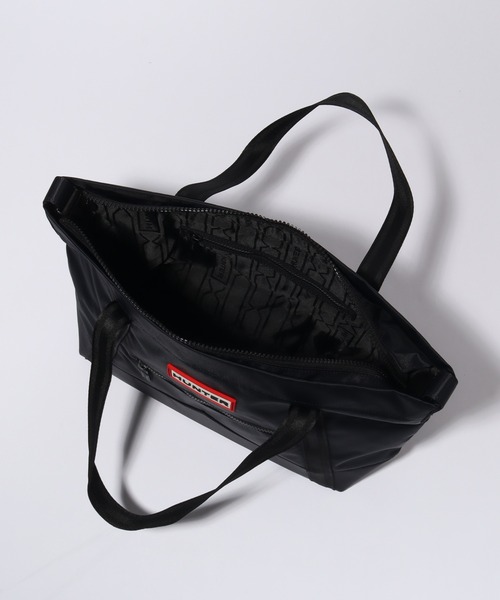HUNTER トートバッグ 「HUNTER/ハンター」NYLON MIDI TOPCLIP
