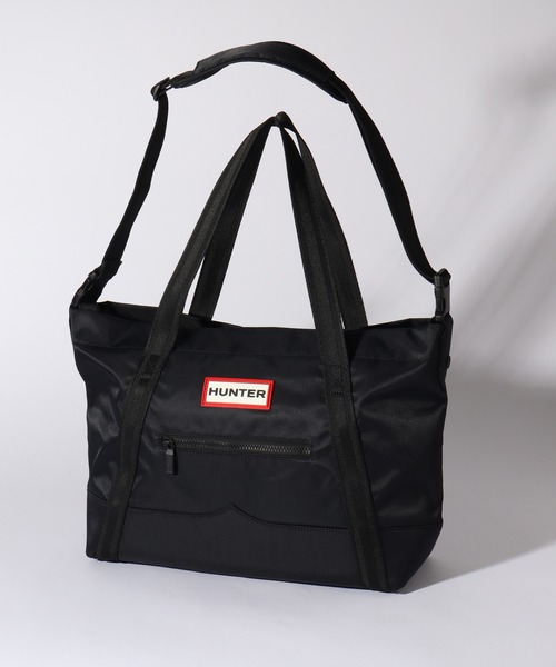 HUNTER トートバッグ 「HUNTER/ハンター」NYLON MIDI TOPCLIP