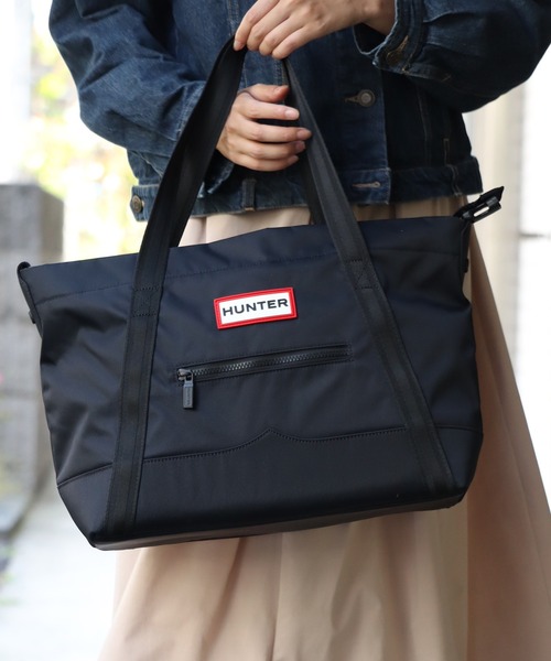 Hunter トートバッグ HUNTER トートバッグ 「HUNTER/ハンター」NYLON MIDI TOPCLIP