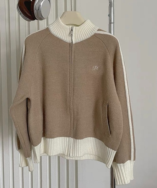 ROCKCAKE Sports Full Zip Cardigan カーディガン FRONT ZIP CARDIGAN ｜ YOKE