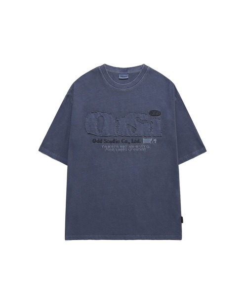 tシャツ ODD PIGMENT DUSTY OVER FIT TEE レディース