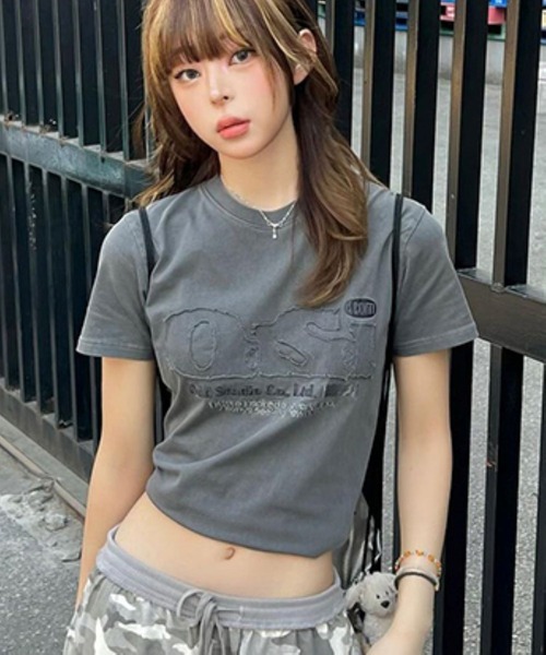 ODD STUDIO（オッドスタジオ） tシャツ 半袖 ODD PIGMENT DUSTY OVER
