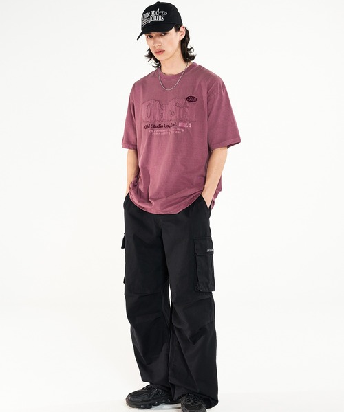 tシャツ ODD PIGMENT DUSTY OVER FIT TEE レディース ODD STUDIO tシャツ PIGMENT DUSTY OVER FIT TEE レディース