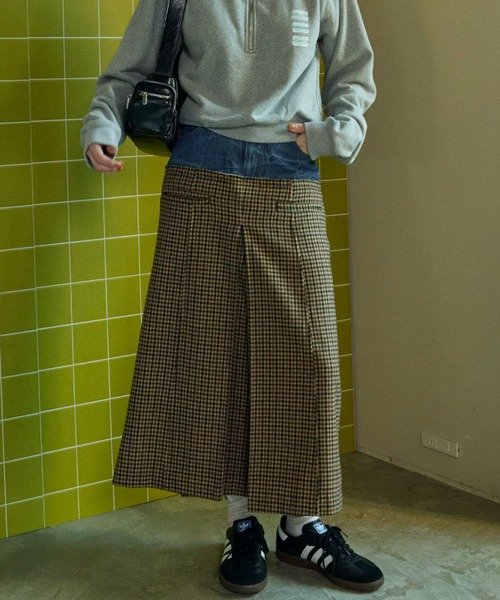 MAISON SPECIAL（メゾンスペシャル） スカート Tweed Layered Box