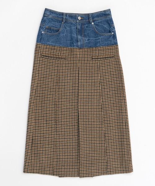 MAISON SPECIAL（メゾンスペシャル） スカート Tweed Layered Box
