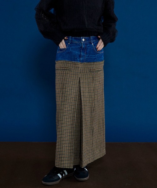 MAISON SPECIAL（メゾンスペシャル） スカート Tweed Layered Box