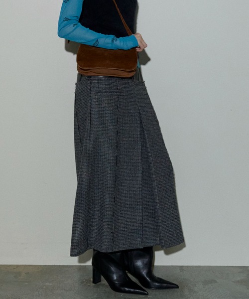 MAISON SPECIAL（メゾンスペシャル） スカート Tweed Layered Box