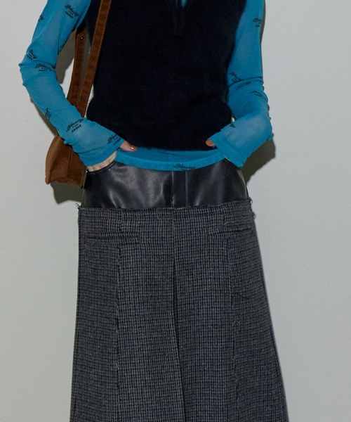 MAISON SPECIAL（メゾンスペシャル） スカート Tweed Layered Box