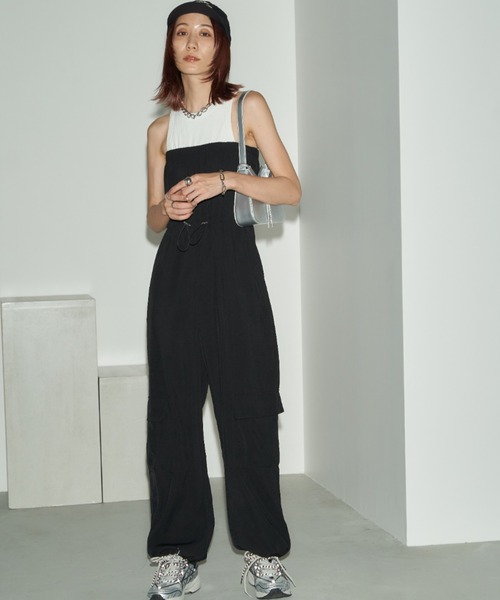 サロペット・オーバーオール・オールインワン Ribbon Romper Her lip to オールインワン Ribbon Romper レディース