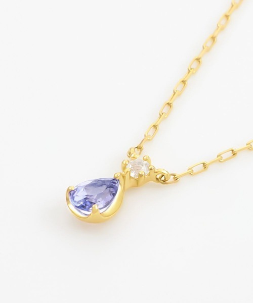 Canal４℃ ヨンドシー 6月 誕生石 K10 Canal4℃（カナルヨンドシー） ネックレス 「6月誕生石」K10ピンク