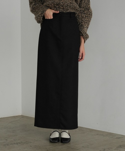 CLANE（クラネ） ロング スカート HIGH WAIST STRAIGHT SKIRT