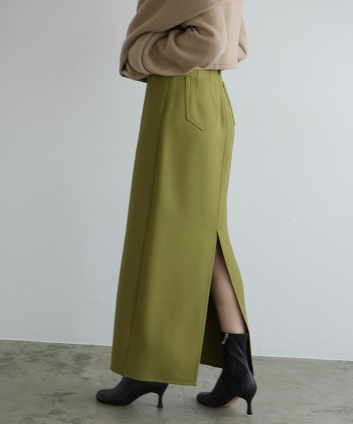 CLANE（クラネ） ロング スカート HIGH WAIST STRAIGHT SKIRT