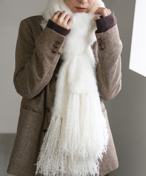 select MOCA（セレクトモカ） マフラー ストール モヘアタッチ