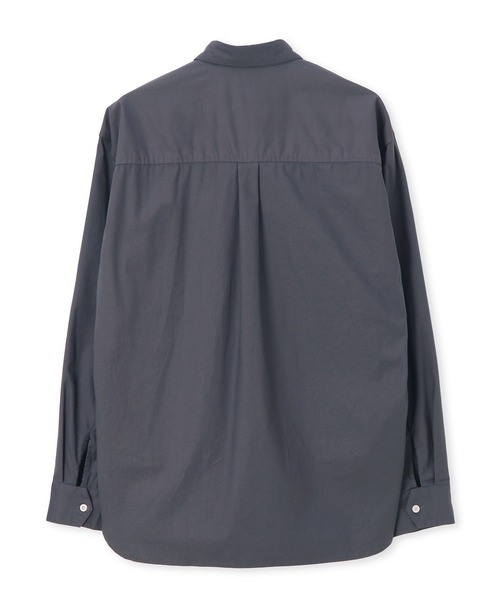 定価17,600円新品タグ付ランバンオンブループルオーバートレーナーショート丈 LANVIN en Bleu シャツ ショートカラー プルオーバーシャツ