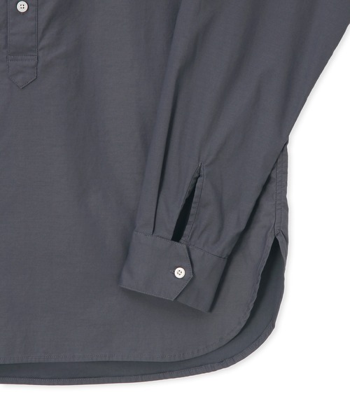 LANVIN en Bleu シャツ ショートカラー プルオーバーシャツ