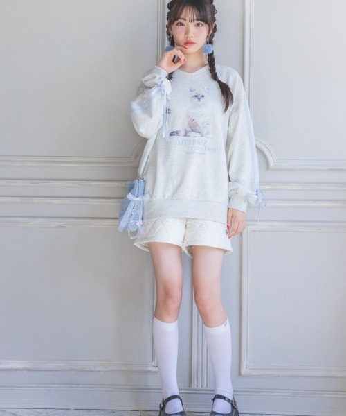 入手困難 あさぎーにょ poppy キルティング ショートパンツ 白 入手困難 あさぎーにょ poppy キルティング ショートパンツ 白