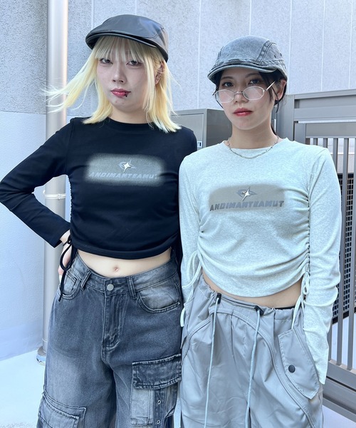 tシャツ Twinkleサイドドロストトップ レディース : ZOZOTOWN