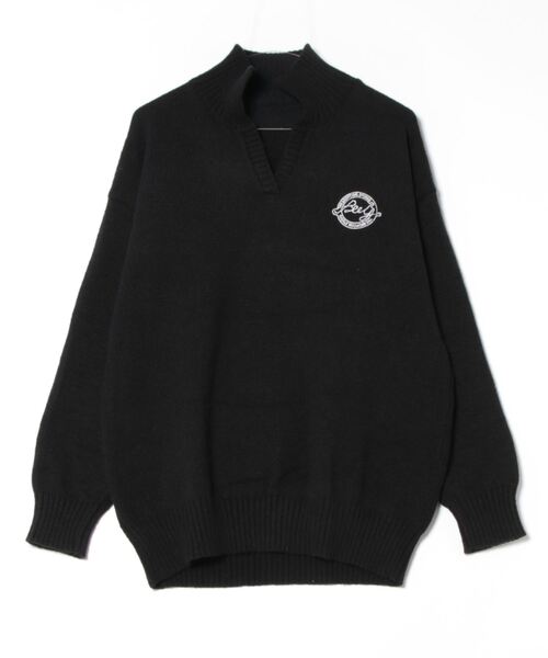 WESTSEA（ウエストシー） ニット セーター スキッパー ポロ襟 ニット