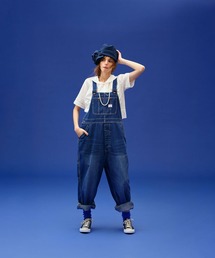 BEAMS BOY ドット柄 オーバーオール BEAMS BOY ドット柄 オーバーオール