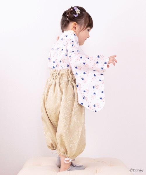 Disney（ディズニー） 着物 「限定ディズニーデザイン」3WAY 2ピース袴