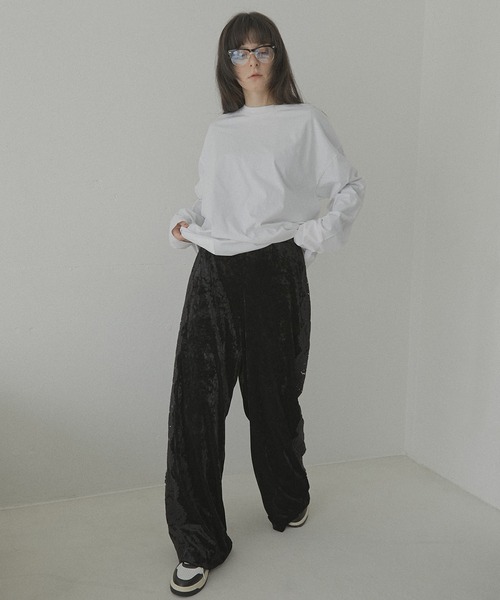 LE CIEL BLEU パンツ サイドレースパンツ / Side Lace Pants