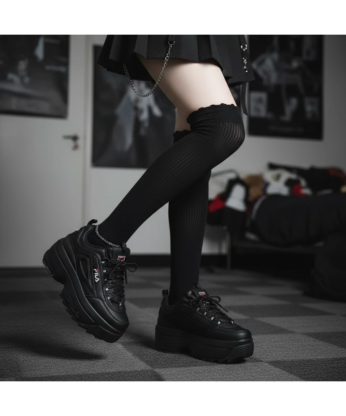 FILA（フィラ） スニーカー Disruptor II Wedge レディース メンズ